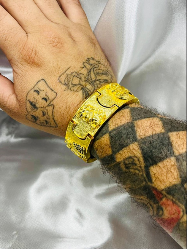 Bracelete Fé Moeda antiga